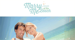 Desktop Screenshot of marrymeatthebeach.com
